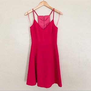 NWT [trina turk] hot pink mini dress
